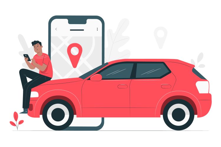 best car tracking system in sri lanka installed on a car